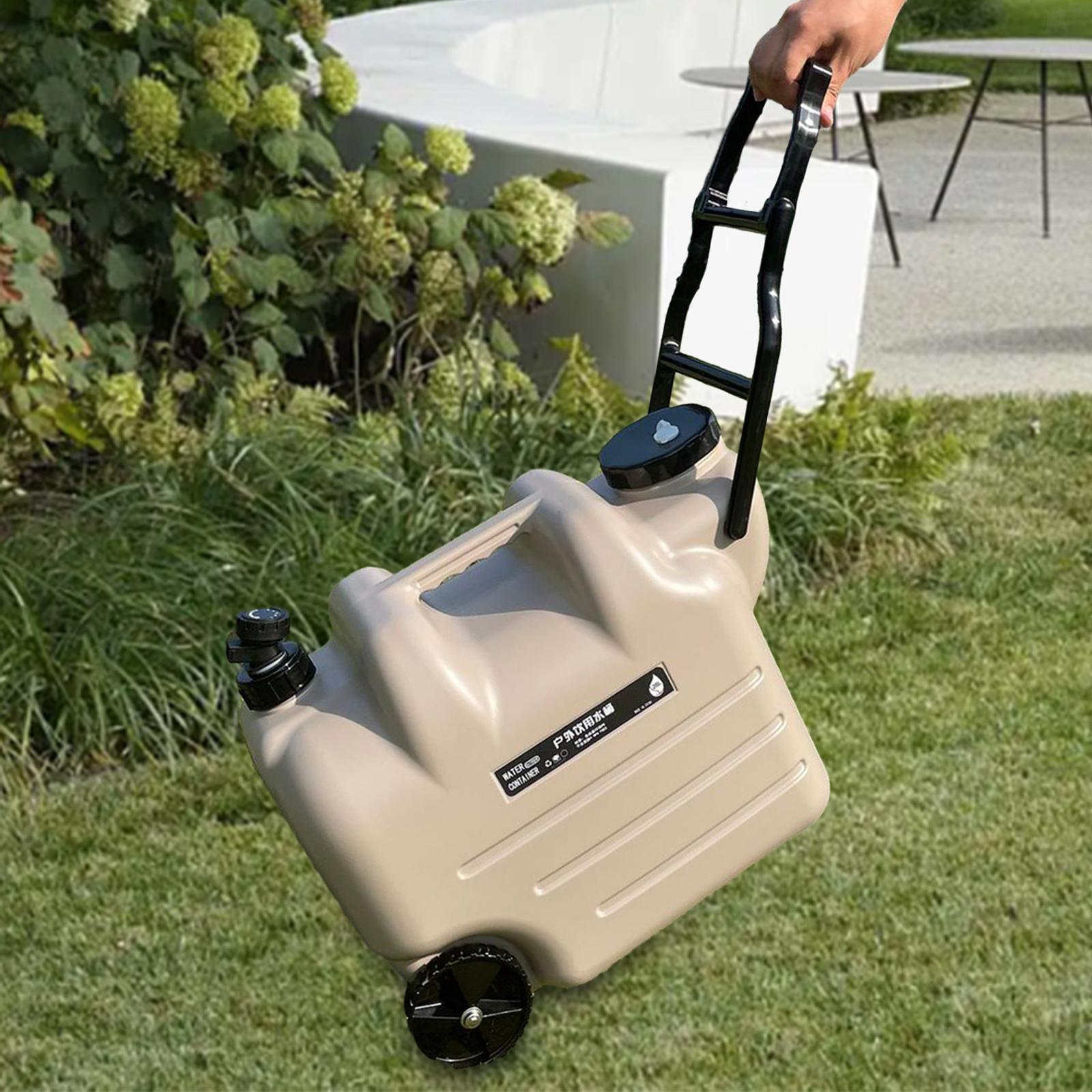 حاوية تخزين مياه على عجلات،