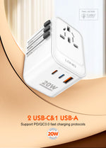 محول سفر  عالمي