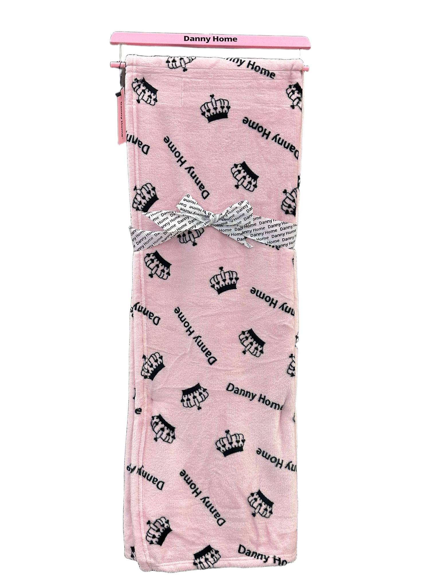 بطانية قطيفة ناعمة فاخرة وردي