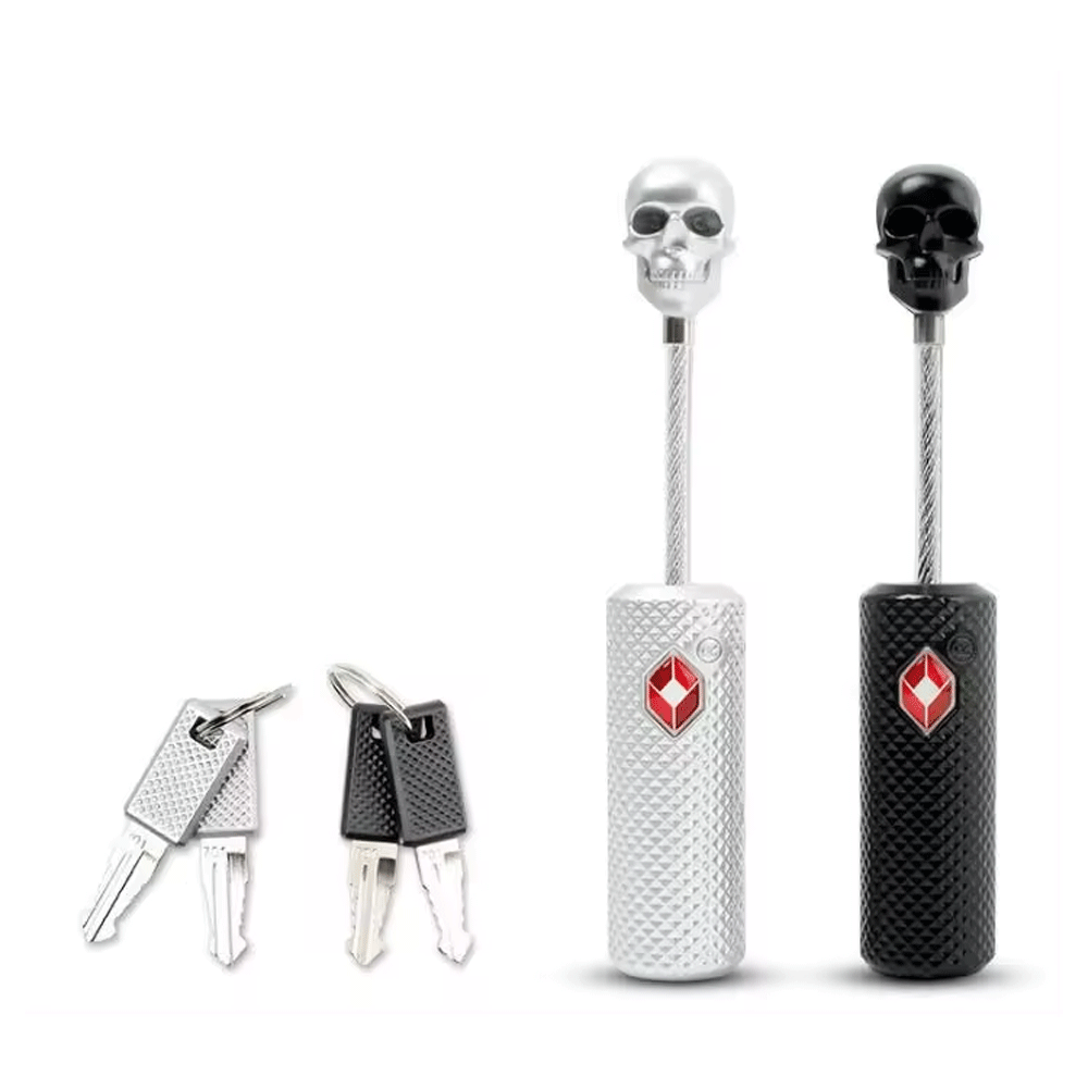 قفل أمتعة السفر المعدني