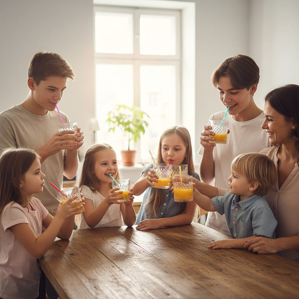 كأس كريستالي مقطوع بالماس 350 مل – 6 قطع