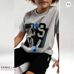 طقم ولادى كنزة بطبعة