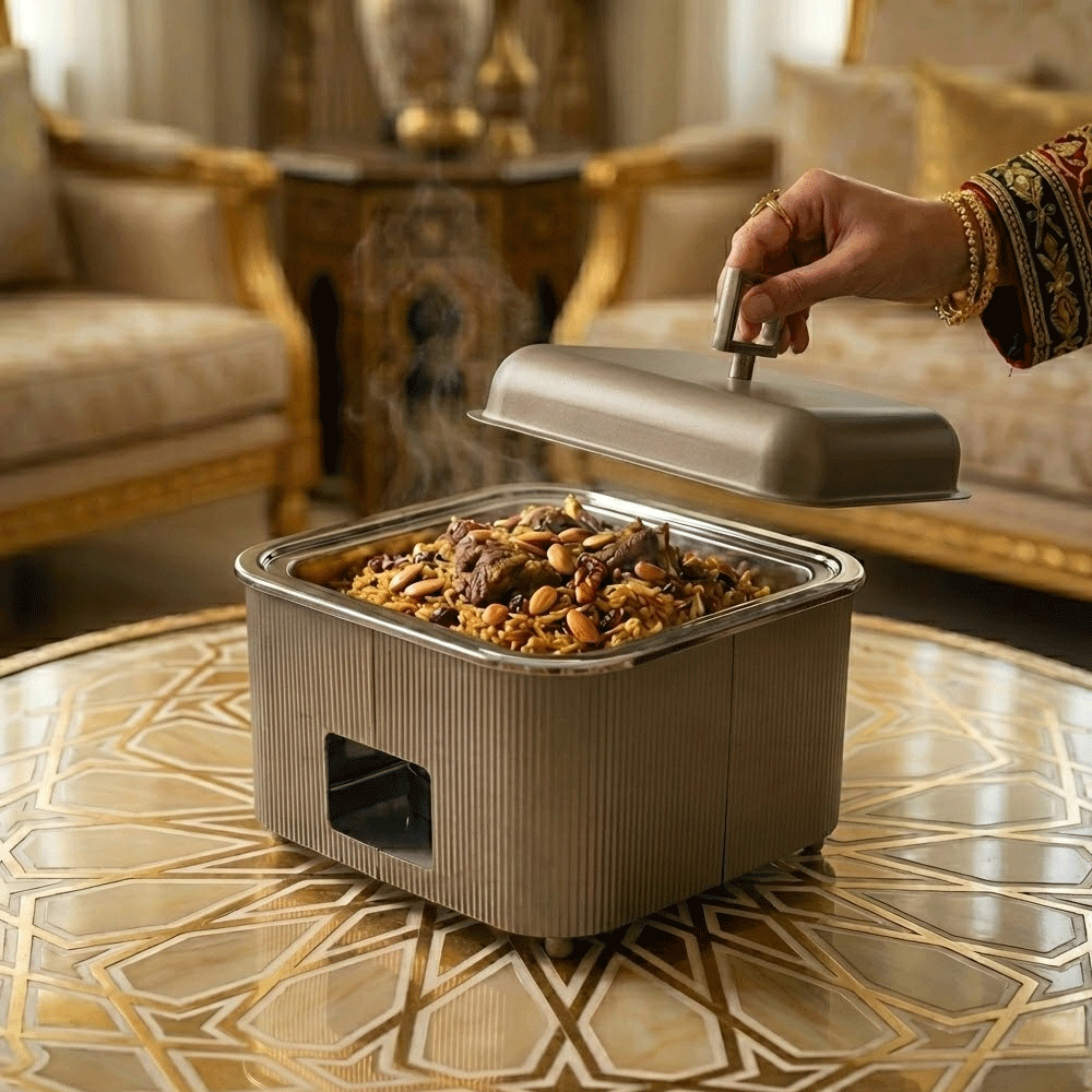 سخان طعام مربع ( 3لتر )