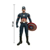 Avenger Caption تماثيل شخصية PVC