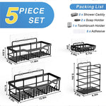 مجموعة رفوف 5 قطع