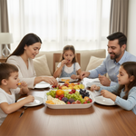 صينية تقديم بمقابض جانبية