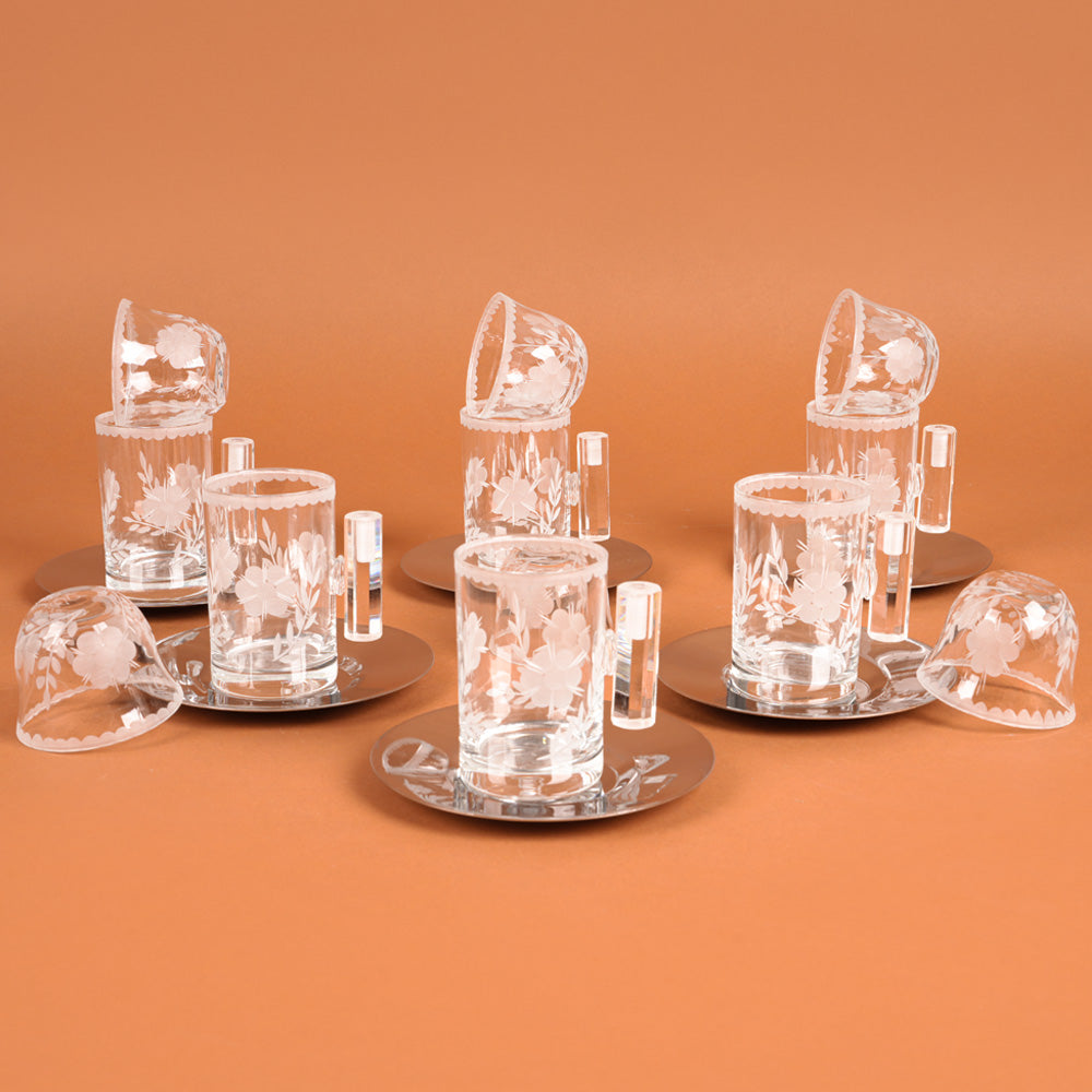 طقم استكانه وفناجين18ق