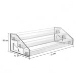 منظم أكريليك شفاف 3 طبقات