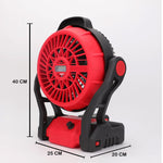 Outdoor Camping Fishing Picnic Portable Air Circulation Fan