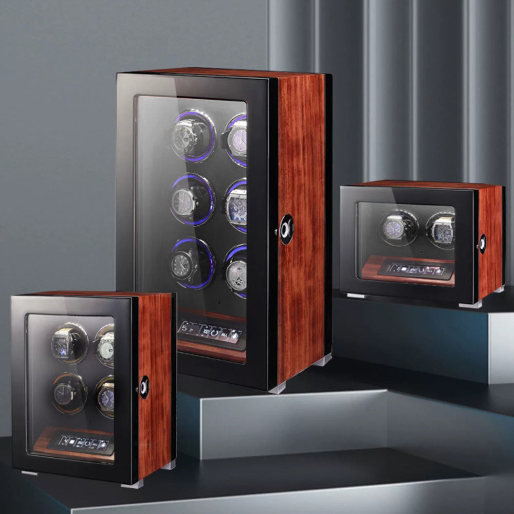 علبة لف ساعات فاخرة