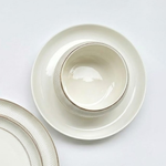 طقم أطباق مائدة فاخر 24 قطعة