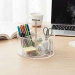 منظم مكتب دوار من الأكريليك