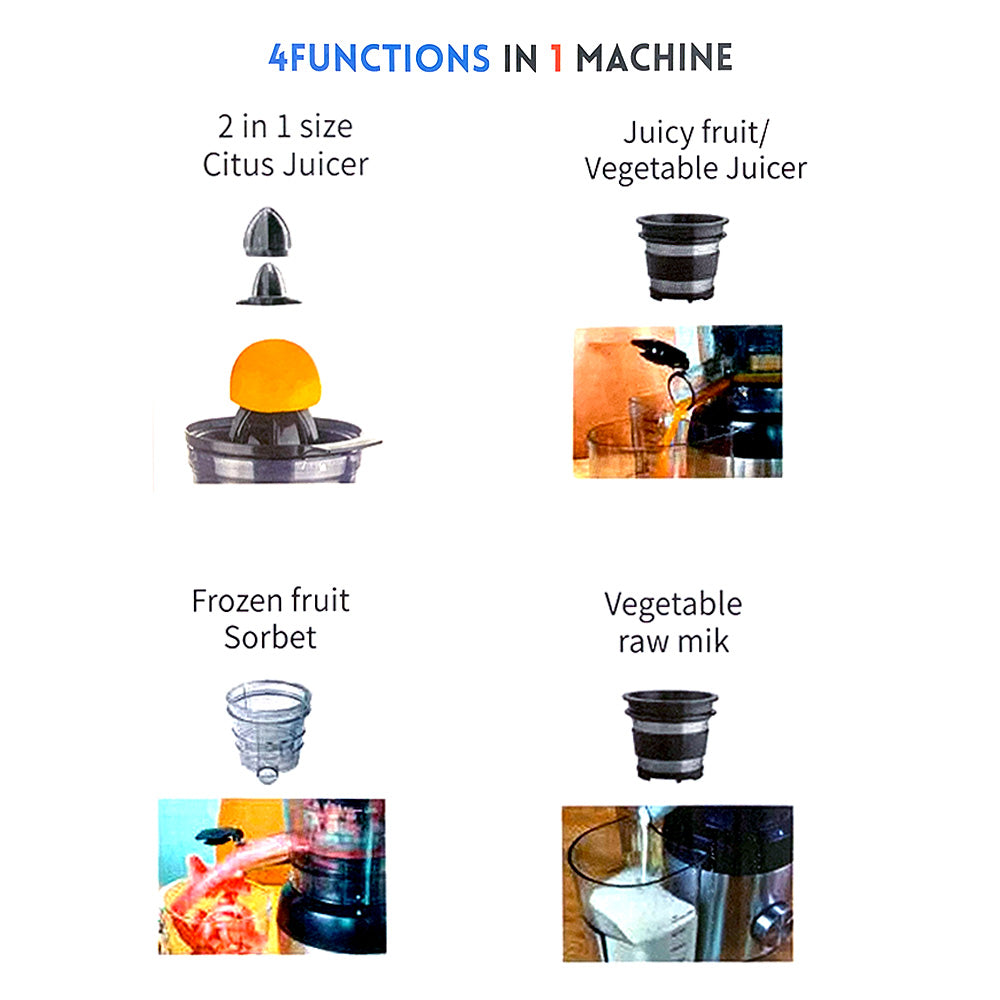 عصارة فواكة وحمضيات 4 في 1 من دوفيل