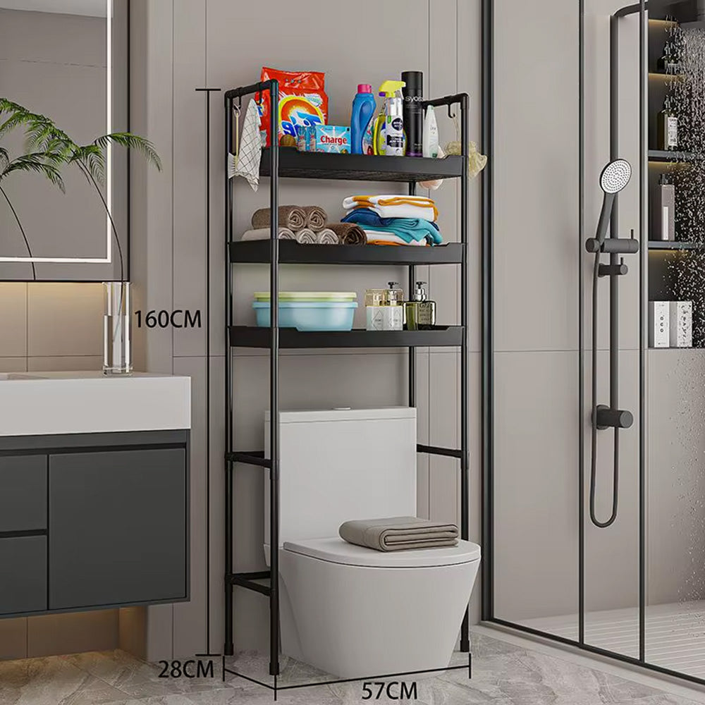 رفوف تخزين المراحيض متعددة الوظائف