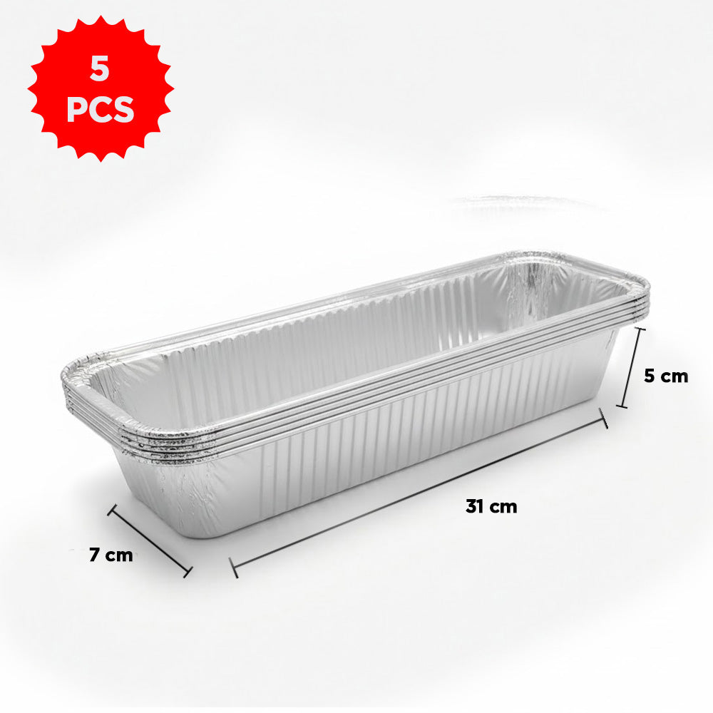 صواني خبز من رقائق الألومنيوم