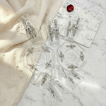 طقم استكانة وفنجان 18قطعة