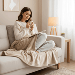 بطانية قطيفة ناعمة فاخرة