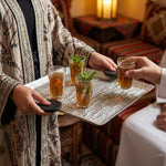 صينية تقديم مربعة-كبير