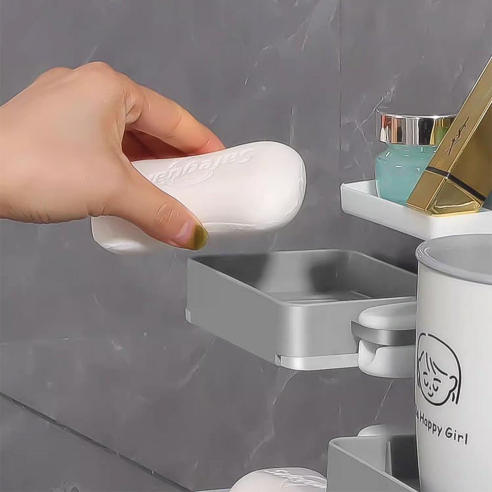 رف حمام قابل للدوران