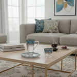 طقم استكانة وفنجان 18 قطعة