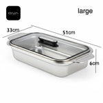 حافظة طعام ستيل بتصميم عملي