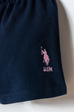 U.S POLO طقم بيبي