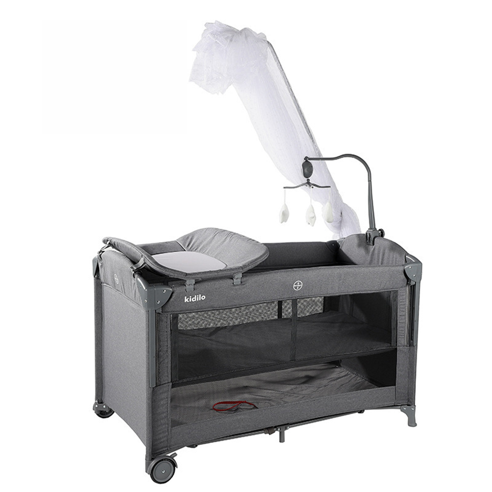 سرير متعدد الوظائف مع حباسة