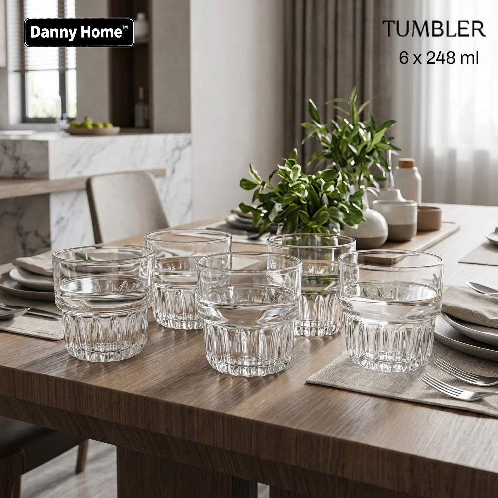 طقم أكواب – 6 × 248 مل