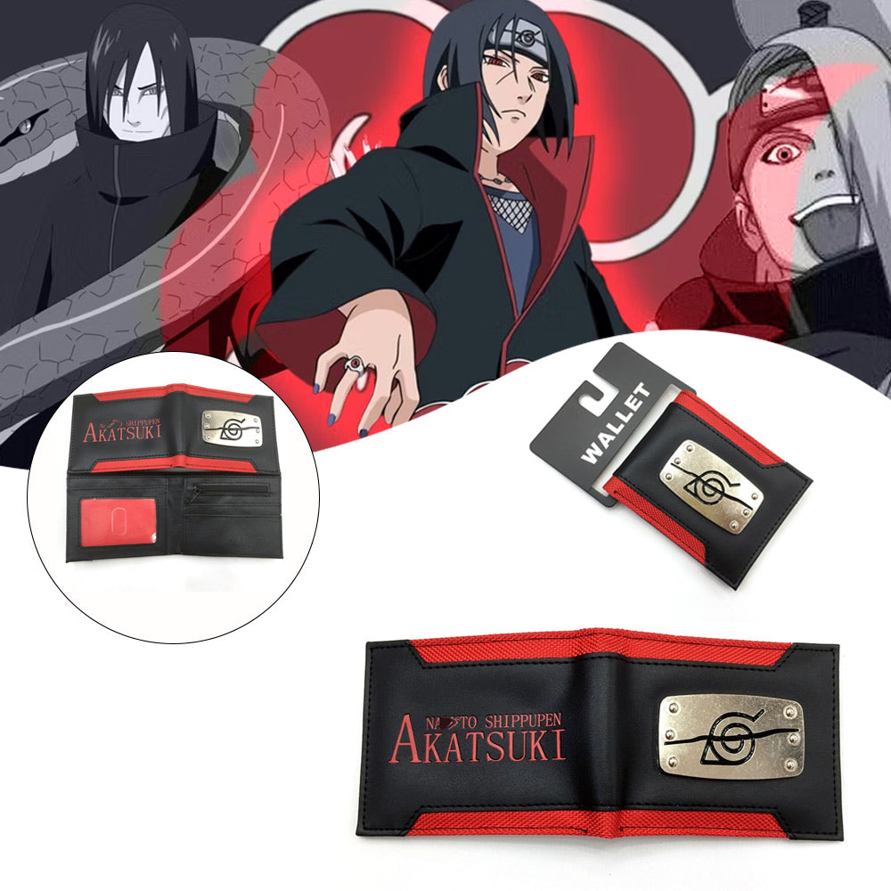 محفظة جلدية ناروتو شيبودن أكاتسوكي47