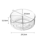 صينية تنظيم دوارة 360 درجة مقسمة