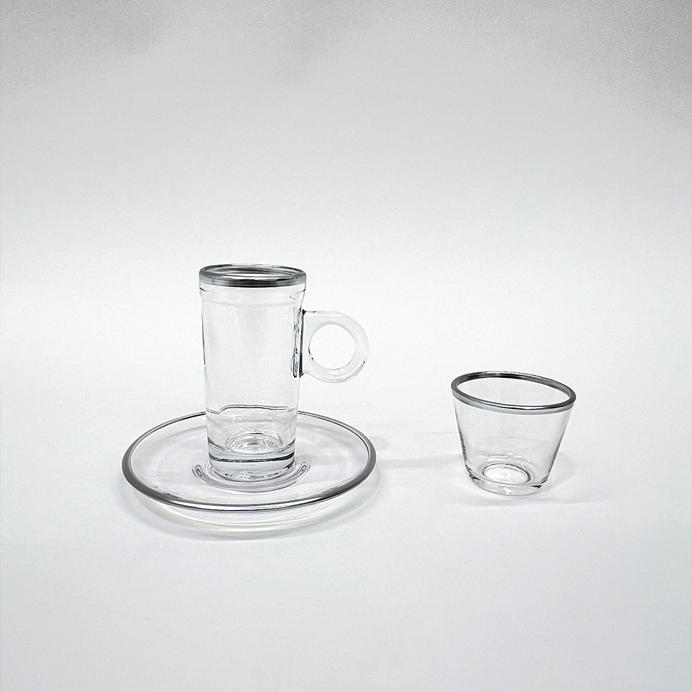 طقم استكانة وفنجان 18قطعة