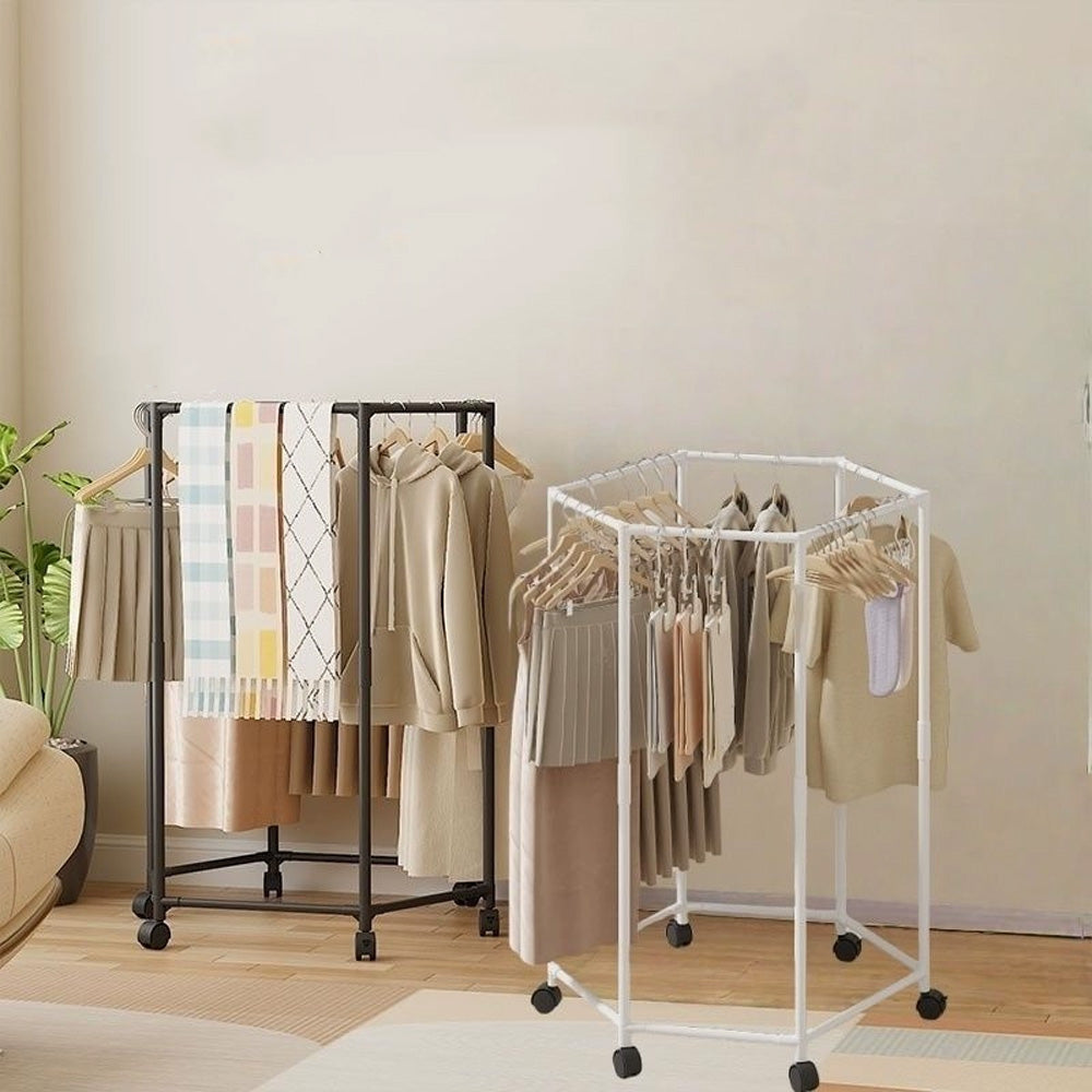 حامل ملابس دائري متحرك