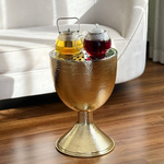 دوة و شواية معدنية على شكل كأس