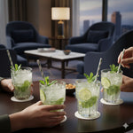 كوب شرب  محزز من الاسفل