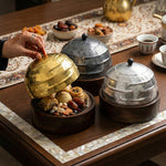 وعاء تقديم مع غطاء