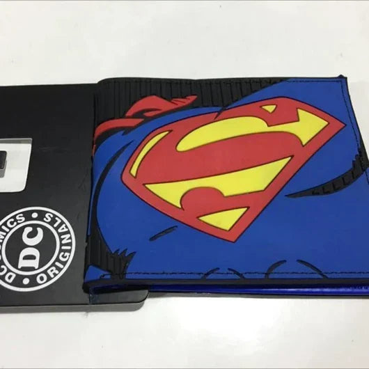 محفظة جلدية بشعار سوبرمان 23