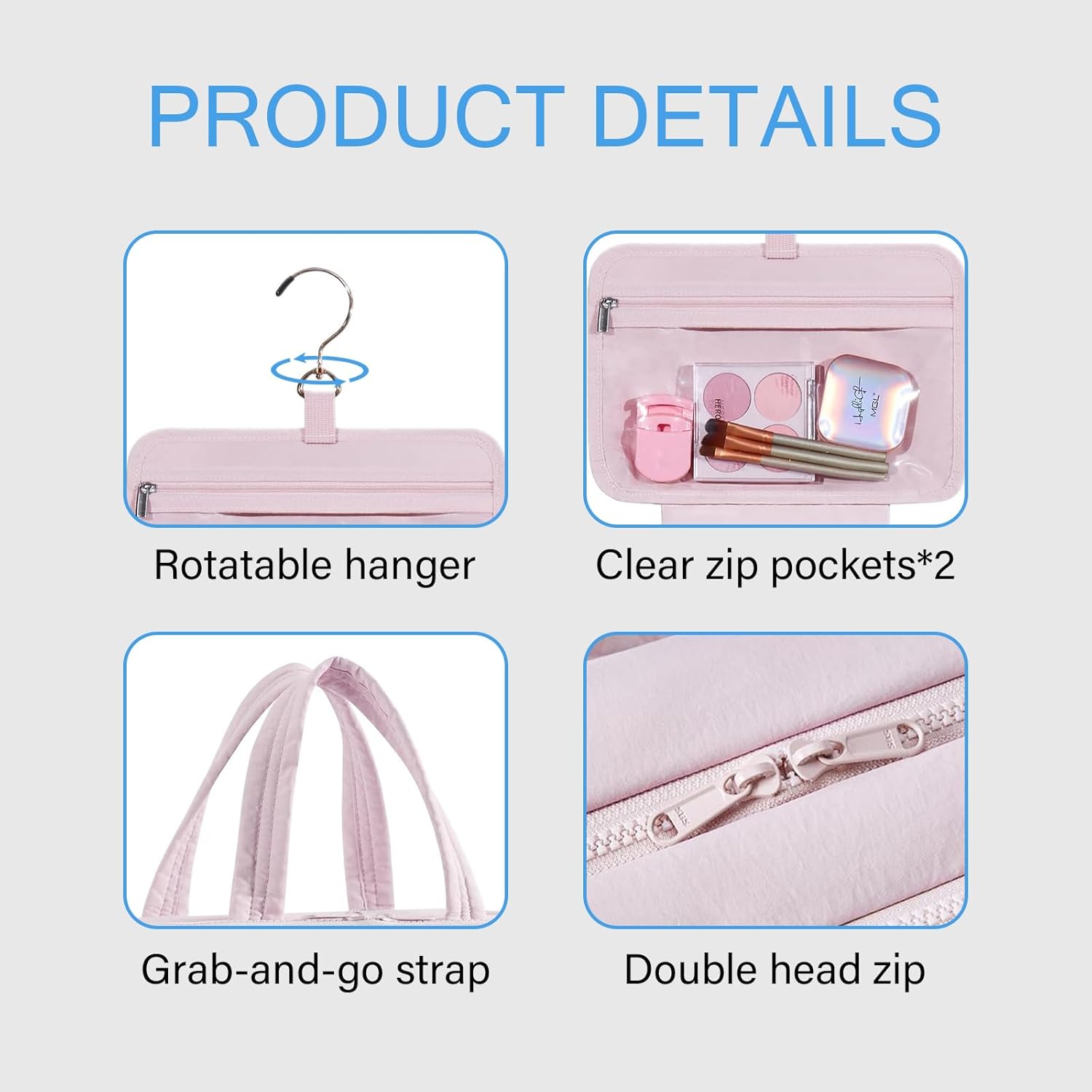 حقيبة تخزين أدوات الزينة