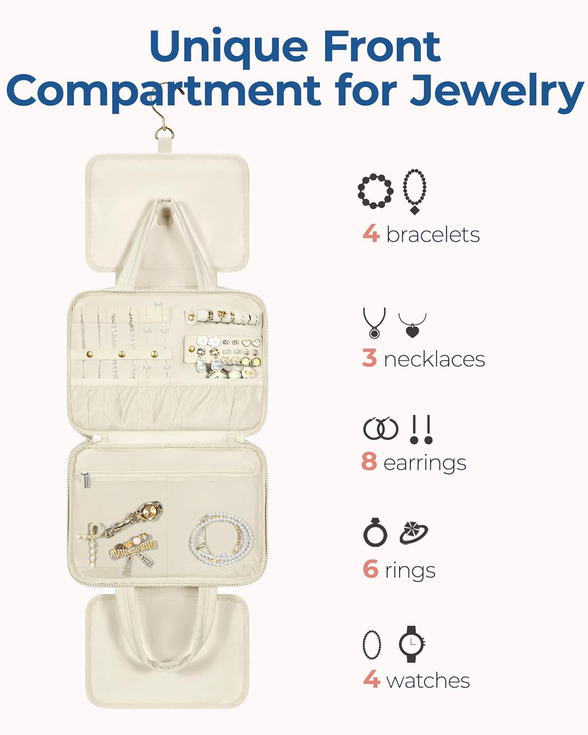 حقيبة تخزين أدوات الزينة
