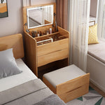 طاولة لمستحضرات التجميل مع مرآة مضيئة