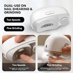 مقص أظافر أوتوماتيكي مع ضوء وسرعتين