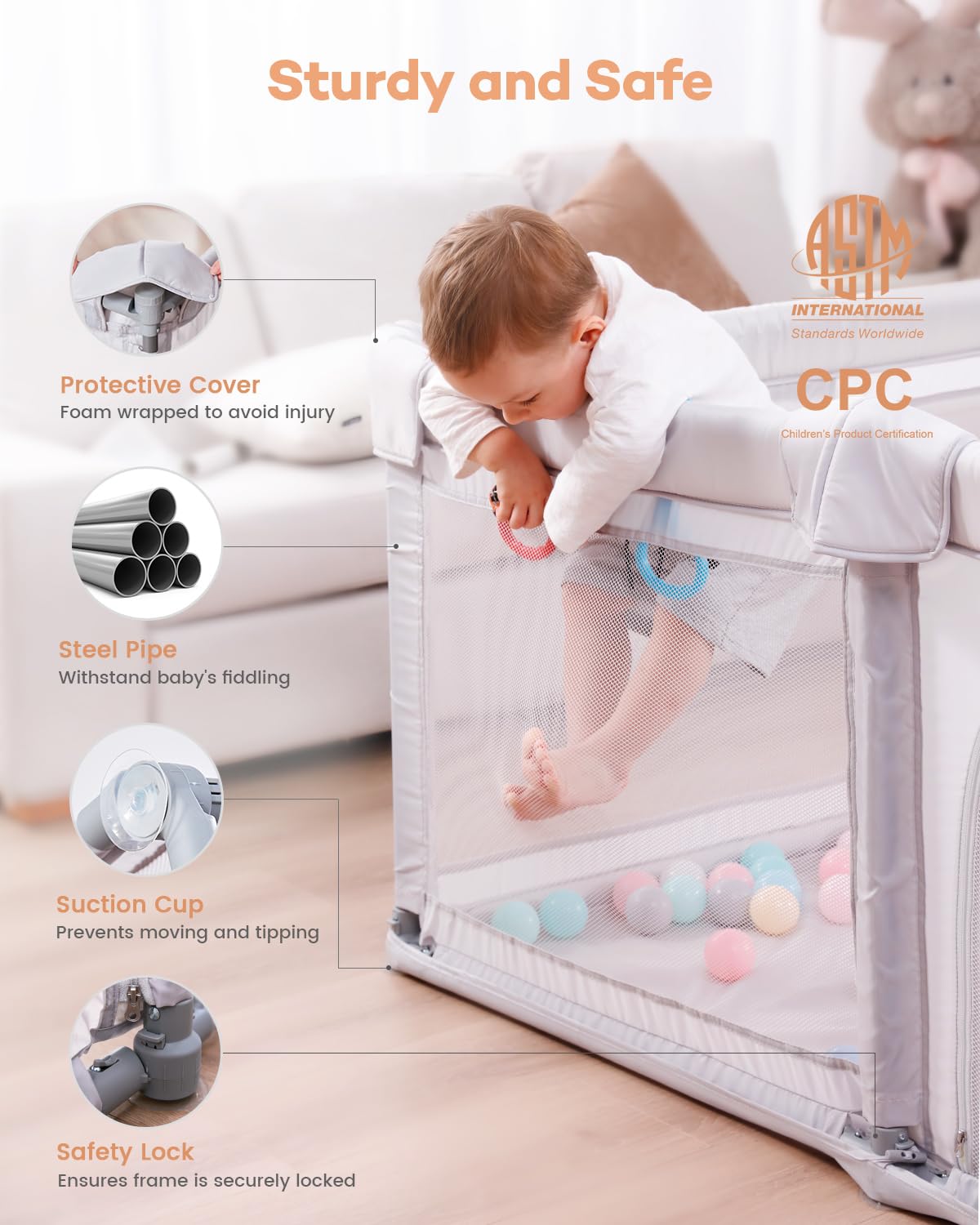 حباسة العاب الأطفال قابلة للطي