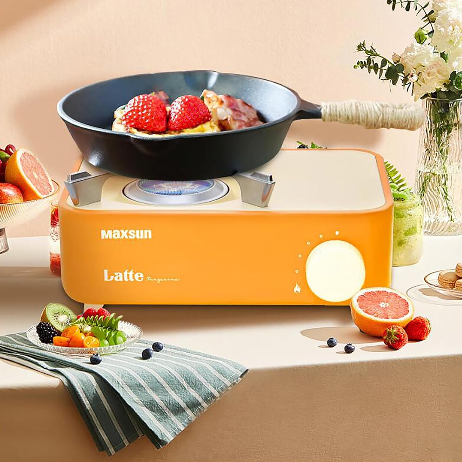 Mini Stove Portable From MaxSun - Orange