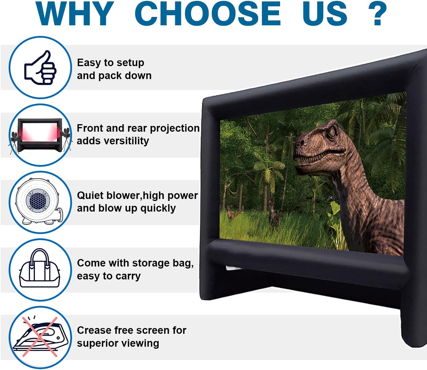 شاشة عرض قابلة للنفخ