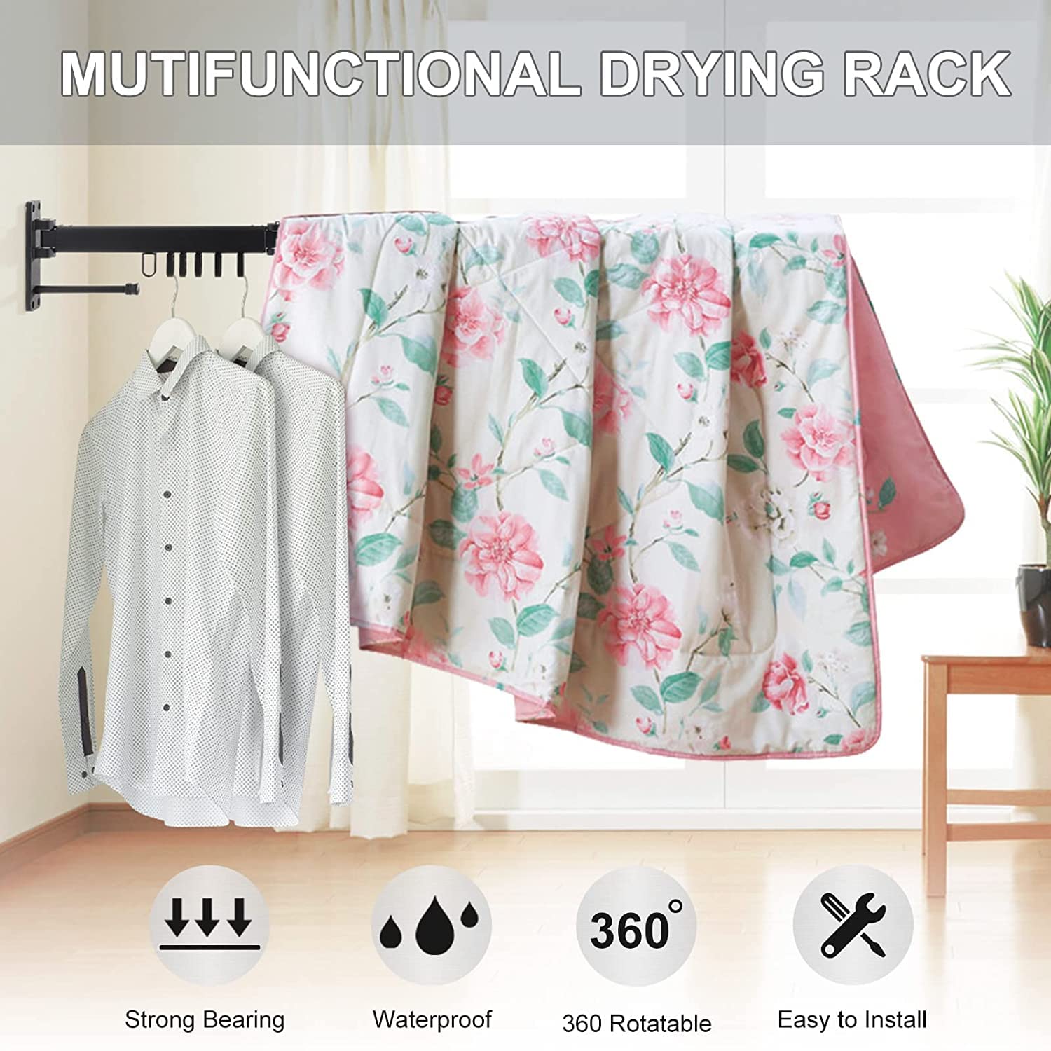 شماعة ملابس قابلة للطي