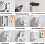 حبل غسيل قابل للسحب بطول 4.2 متر