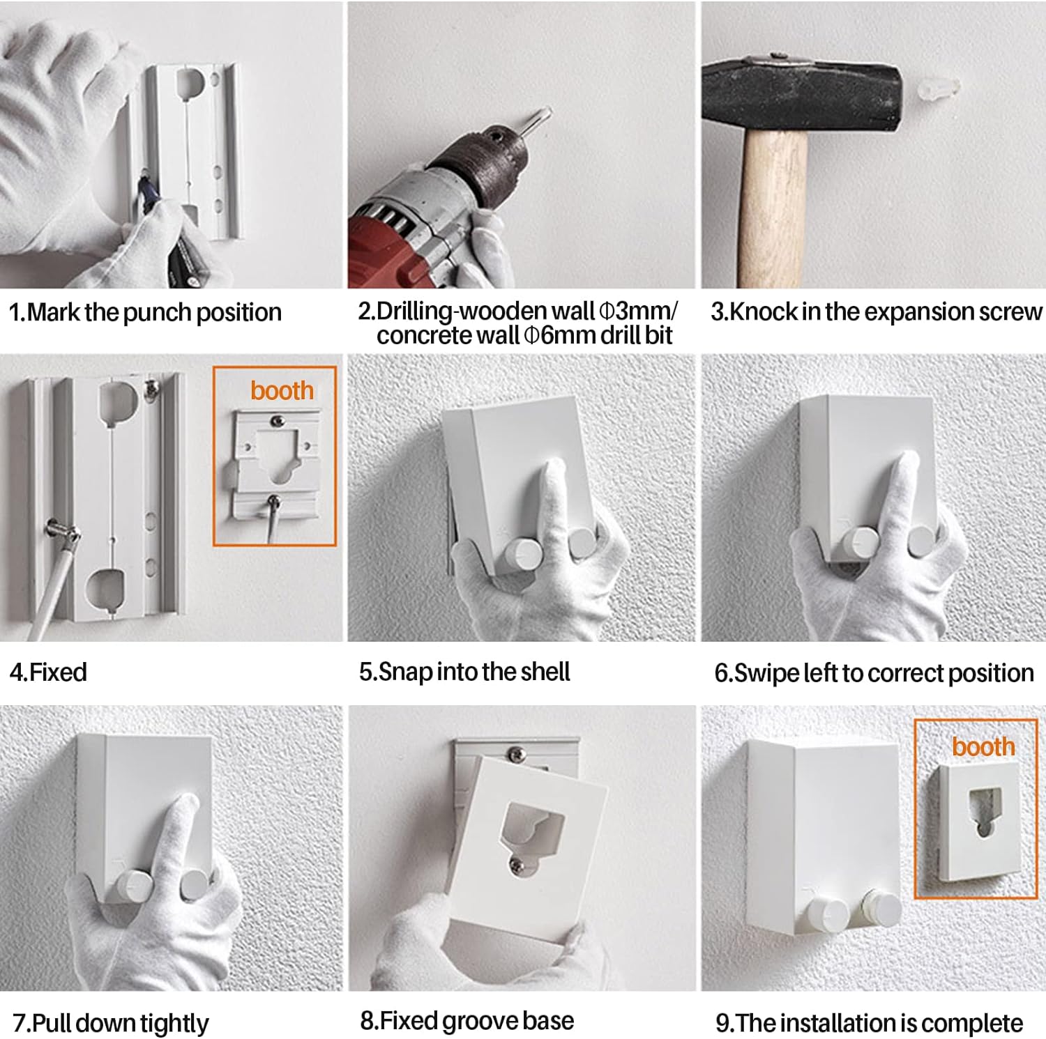 حبل غسيل قابل للسحب بطول 4.2 متر