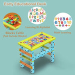 طاولة أنشطة تعليمية وإبداعية للهندسة