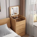 طاولة لمستحضرات التجميل مع مرآة مضيئة