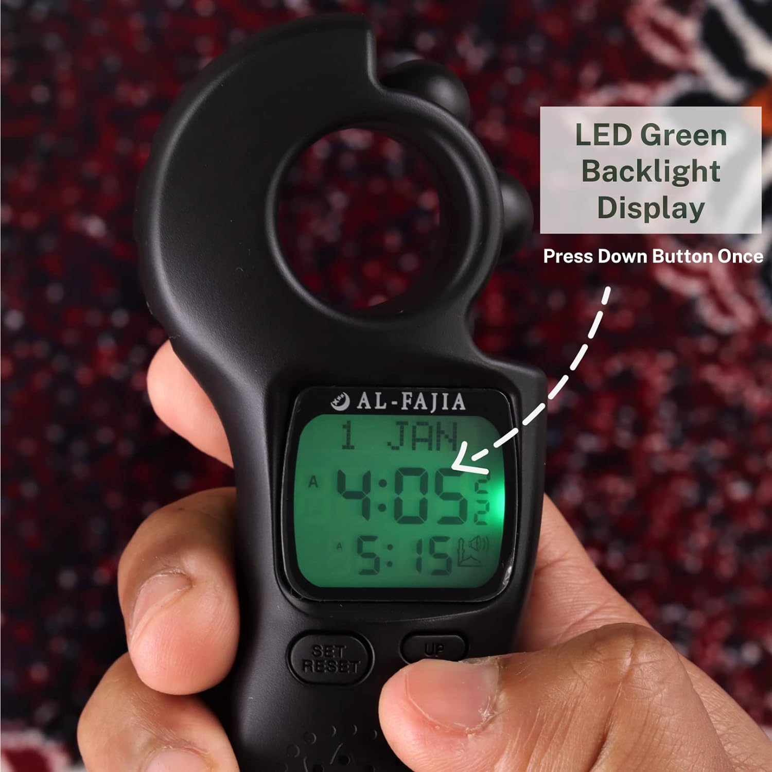 ‏عداد تسبيح-ساعة-مأذان‏ للصلاة