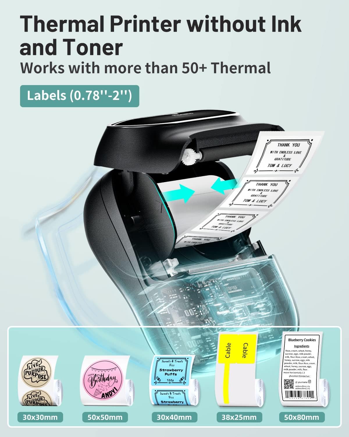 صانع ملصقات الطابعة Phomemo M110 2